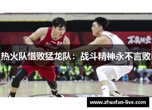 热火队惜败猛龙队：战斗精神永不言败